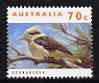 Australia 1992-98 Laughing Kookaburra 70c (from wildlife def set) unmounted mint SG 1366