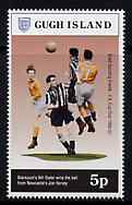 Gugh (Isles Of Scilly) 1996 Great Sporting Events - Football 5p - Blackpool v Newcastle 1950-51 Cup Final, unmounted mint