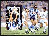 Davaar Island 1996 Great Sporting Events - Football Â£2 perf m/sheet - Coventry City v Tottenham hotspur 1986-87 FA Cup Final, unmounted mint
