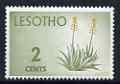 Lesotho 1971 Aloes 2c from def set unmounted mint, SG 193