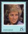 Bahamas 1998 Diana Princess of Wales Commem 15c unmounted mint, SG 1130