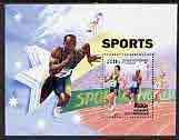 Cambodia 2000 Sports (Running) perf m/sheet unmounted mint