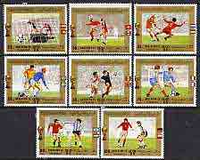Yemen - Republic 1980 Football World Cup perf set of 8 unmounted mint, SG 601-608