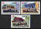 Cuba 2004 Steam Locomotives perf set of 3 cto used*