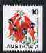 Australia 1970-75 Sturt's Desert Pea 10c coil stamp unmounted mint, SG 468d