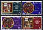 Bahamas 1975 Christmas perf set of 4 unmounted mint, SG 451-54