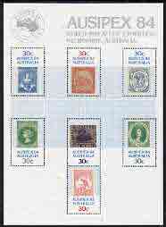 Australia 1984 'Ausipex 84' Stamp Exhibition perf m/sheet unmounted mint, SG MS 945