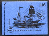 GB Booklet -1968-70 Ships - Sirius 4s6d booklet (May 1969) complete and fine SG LP51
