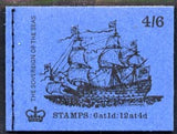 GB Booklet -1968-70 Ships - Sovereign of the Seas 4s6d booklet (Aug 1970) complete and fine SG LP58