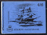 GB Booklet -1968-70 Ships - Discovery 4s6d booklet (Nov 1968) complete SG LP48