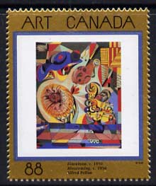 Canada 1995 Canadian Art - 8th series - Floraison 88c unmounted mint, SG 1539