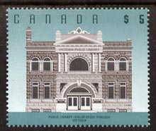 Canada 1991-96 Public Library $5 unmounted mint SG1481