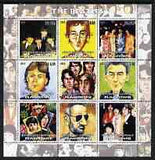 Mauritania 2003 The Beatles perf sheetlet containing 9 values unmounted mint