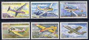 Czechoslovakia 1967 Czech Aircraft set of 6 unmounted mint, SG1706-11
