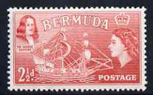 Bermuda 1953-62 Sir George Summers & 'Sea Venture',2.5d unmounted mint, SG 139