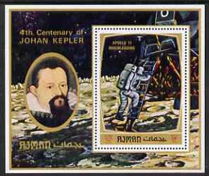 Ajman 2000? 4th Centenary of Johan Keplar of the Planets perf m/sheet (12r) unmounted mint 