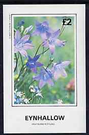 Eynhallow 1982 Flowers #30 imperf deluxe sheet (Â£2 value) unmounted mint