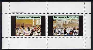 Bernera 1982 Life & Times of Queen Victoria (Royal Weddings) perf set of 2 values unmounted mint