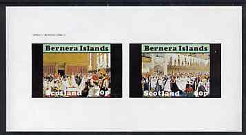 Bernera 1982 Life & Times of Queen Victoria (Royal Weddings) imperf set of 2 values unmounted mint