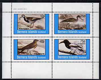 Bernera 1982 Birds #38 perf set of 4 values unmounted mint