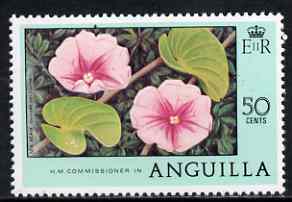 Anguilla 1977-78 Sea Bean 50c (from def set) unmounted mint, SG 285