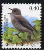 Belgium 2002-09 Birds #5 Spotted Flycatcher 0.40 Euro unmounted mint, SG 3700a