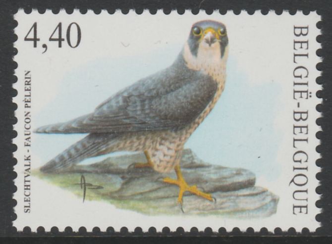 Belgium 2002-09 Birds #5 Peregrine Falcon 4.40 Euro unmounted mint SG 3708c