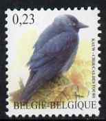 Belgium 2002-09 Birds #5 Jackdaw 0.23 Euro unmounted mint, SG 3697b