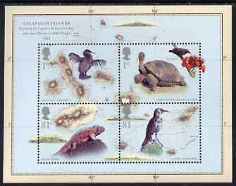 GB Great Britain 2009 Bicentenary of Birth of Charles Darwin perf m/sheet unmounted mint