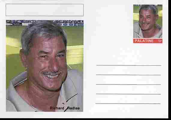 Palatine (Fantasy) Personalities - Richard Hadlee (cricket) postal stationery card 