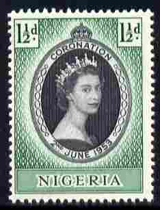 Nigeria 1953 Coronation 1.5d unmounted mint SG 68