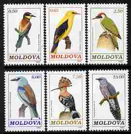 Moldova 1992 Birds perf set of 6 unmounted mint SG 19-24