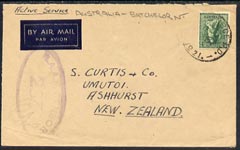 Australia 1944 Active Service cover,with RAAF Censor cachet