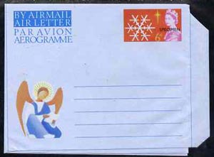 GB Great Britain 1964 (?) Christmas 6d Airletter form handstamped SPECIMEN