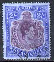 Bermuda 1938-53 KG6 2s line perf 14 good used SG116b