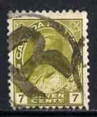 Canada 1911-22 KG5 7c olive used SG 208