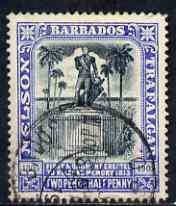 Barbados 1907 Nelson Centenary 2.5d MCA fine used SG 162
