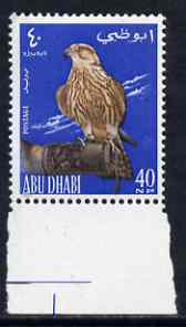 Abu Dhabi 1965 Falconry 40np unmounted mint SG 12