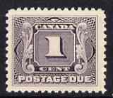 Canada 1906-28 Postage Due 1c dull violet unmounted mint SG D1