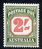 Australia 1958-60 Postage Due 2s very lightly mounted, SG D141