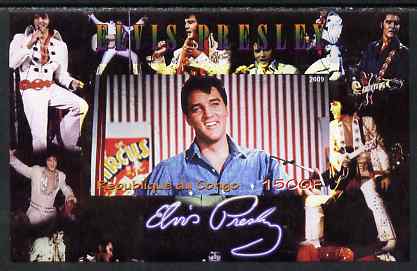 Congo 2009 Elvis Presley imperf m/sheet unmounted mint