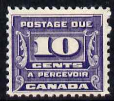 Canada 1933-34 Postage Due 10c mounted mint SG D17