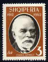 Albania 1962 Qemail 3L unmounted mint, SG 729