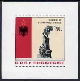 Albania 1982 70th Anniversary of Independence m/sheet unmounted mint, SG MS 2154