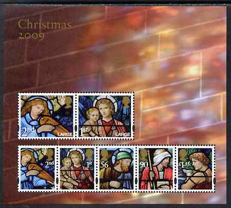 GB Great Britain 2009 Christmas perf m/sheet unmounted mint 