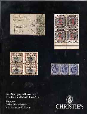 Auction Catalogue - Thailand & South East Asia - Christie's 24 Mar 1995 - catalogue only