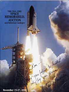 Auction Catalogue - Space Memorabilia - Superior 15-17 Nov 1993 - catalogue only