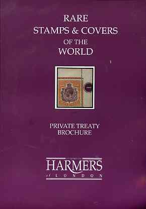 Auction Catalogue - Rare Stamps & Covers of the World - Harmers Private Treaty Brochure