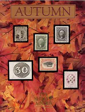 Auction Catalogue - United States, St Vincent & Turks Islands - Ivy, Shreve & Madder - 25-29 Oct 1993 - incl the W Curtis Livingstone & Esquire collections - catalogue only (few ink notations)