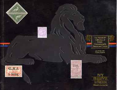 Auction Catalogue - British Commonwealth - Ivy, Shreve & Madder - 19-20 June 1991 - the Samos collection - catalogue only